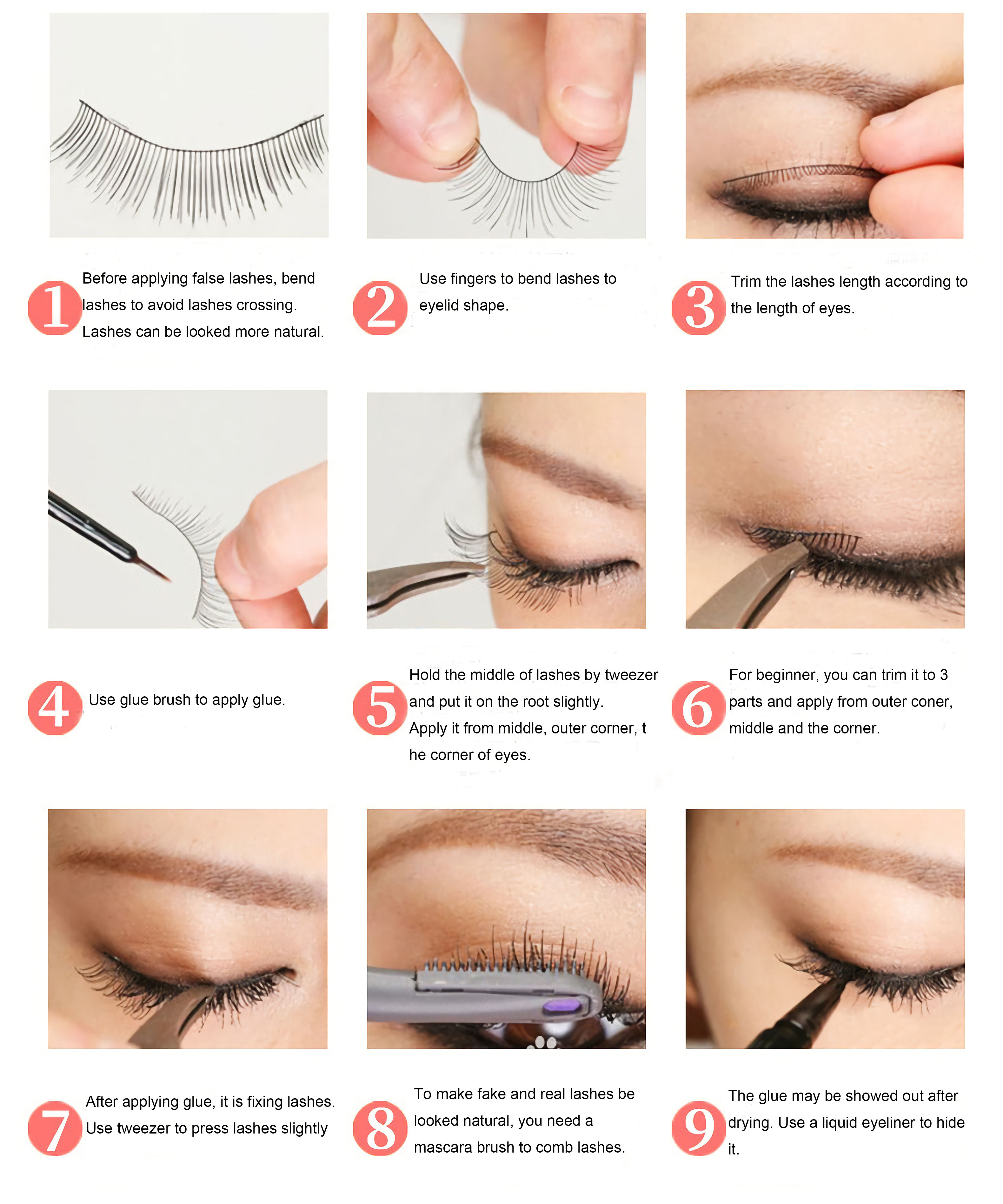 conas iarratas a dhéanamh ar lashes myfeel