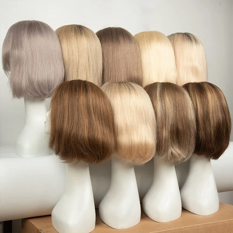 silk hair wig silk hair wig